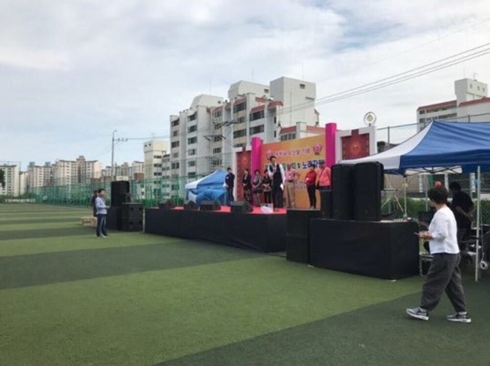 대규모 기업 행사 운영 전경